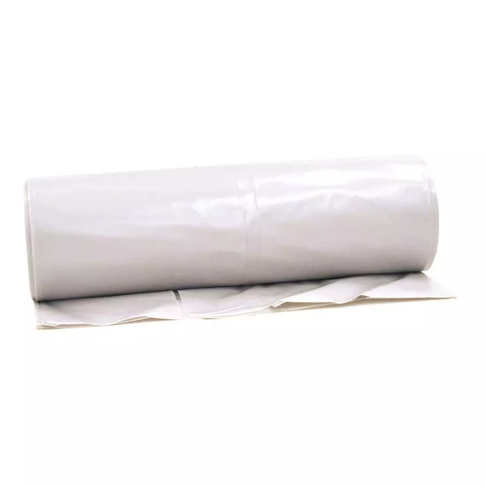 Husky 10 ft. x 25 ft. Clear 6-mil Polyethylene Sheeting 3 Husky 10 ft. x 25 ft. Clear 6-mil Polyethylene Sheeting - Image 2