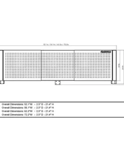 Husky 52 in. W to 72 in. Adjustable Pegboard, Gloss Black 16 Husky 52 in. W to 72 in. Adjustable Pegboard, Gloss Black -Deals Hand Tools Zone Store gloss black husky pegboards hoaa52b11 76 1000
