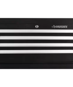 Husky 26 in. W x 12 in. D Standard Duty 4-Drawer Top Tool Chest in Gloss Black 19 Husky 26 in. W x 12 in. D Standard Duty 4-Drawer Top Tool Chest in Gloss Black -Deals Hand Tools Zone Store gloss black husky top tool chests hkst98065bk 40 1000