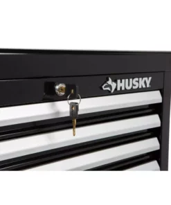Husky 26 in. W x 12 in. D Standard Duty 4-Drawer Top Tool Chest in Gloss Black 29 Husky 26 in. W x 12 in. D Standard Duty 4-Drawer Top Tool Chest in Gloss Black -Deals Hand Tools Zone Store gloss black husky top tool chests hkst98065bk 76 1000