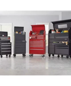 Husky 26 in. W x 12 in. D Standard Duty 4-Drawer Top Tool Chest in Gloss Black 20 Husky 26 in. W x 12 in. D Standard Duty 4-Drawer Top Tool Chest in Gloss Black -Deals Hand Tools Zone Store gloss black husky top tool chests hkst98065bk a0 1000