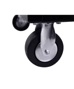 Husky 46 in.W x 51 in. D Standard Duty 9-Drawer Mobile Workbench with Solid Top Full Length Extension Table in Black -Deals Hand Tools Zone Store gloss black with silver trim husky mobile workbenches hotc4609b15m d4 1000