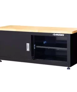 Husky Steel Storage Bench in Black (48 in. W x 20 in. H x 18 in. D) -Deals Hand Tools Zone Store glossy husky free standing cabinets g4802b us 40 1000