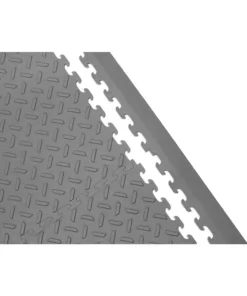 Husky 18.4 in. x 18.4 in. Gray Commercial PVC Garage Flooring Trim Kit -Deals Hand Tools Zone Store gray husky garage flooring tiles hdtkdg c3 1000