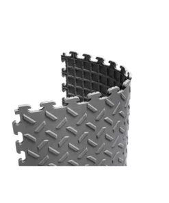 Husky 18.4 in. x 18.4 in. Gray PVC Garage Flooring Tile (6-Pack) -Deals Hand Tools Zone Store gray husky garage flooring tiles hdtrp6dg 77 1000