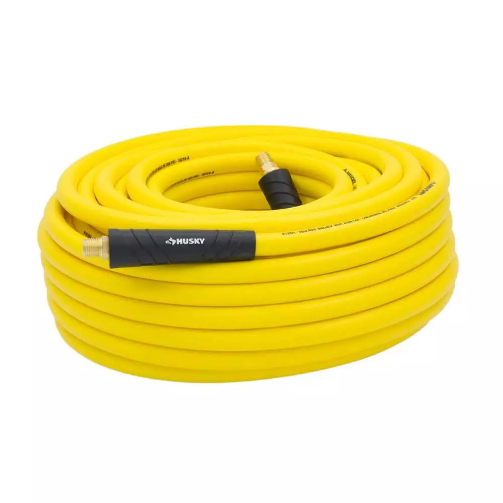Husky 3/8 in. x 100 ft. Hybrid Air Hose 3 Husky 3/8 in. x 100 ft. Hybrid Air Hose