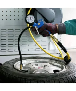 Husky 3/8 in. x 50 ft. Enclosed Hybrid Air Hose Reel -Deals Hand Tools Zone Store husky air hoses ahr1003 4f 1000