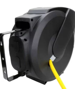 Husky 3/8 in. x 50 ft. Enclosed Hybrid Air Hose Reel -Deals Hand Tools Zone Store husky air hoses ahr1003 66 1000