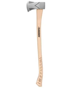 Husky 4LB Single Bit Michigan Axe with 35" American Hickory Hdl