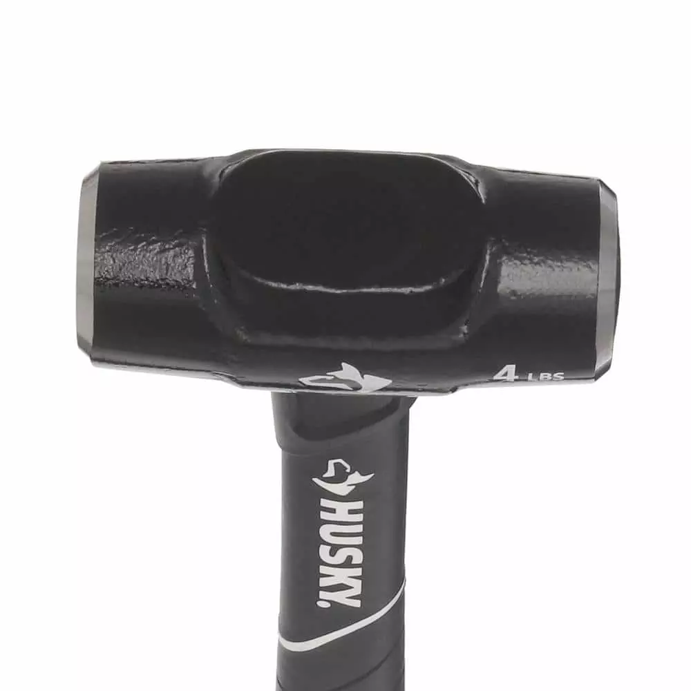 Husky 4 lb. Engineer Hammer with 14 in. Fiberglass Handle 4 Husky 4 lb. Engineer Hammer with 14 in. Fiberglass Handle - Image 2