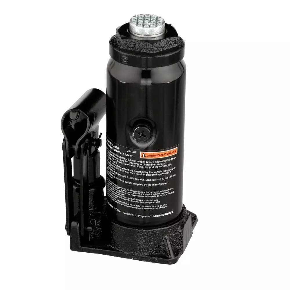 Husky 6-Ton Hydraulic Bottle Jack 7 Husky 6-Ton Hydraulic Bottle Jack - Image 5