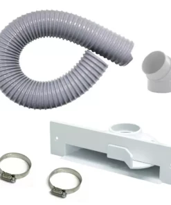 Husky Central Vacuum Automatic Dustpan Inlet with Installation Kit