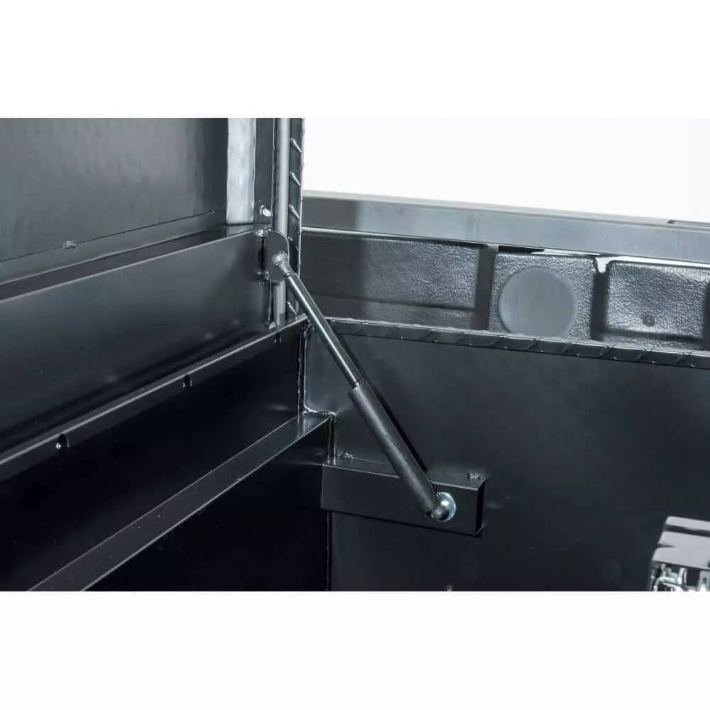 Husky 40.8 in. Matte Black Aluminum Full Size Chest Truck Tool Box 6 Husky 40.8 in. Matte Black Aluminum Full Size Chest Truck Tool Box - Image 4