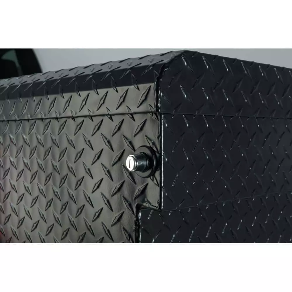 Husky 40.8 in. Matte Black Aluminum Full Size Chest Truck Tool Box 5 Husky 40.8 in. Matte Black Aluminum Full Size Chest Truck Tool Box - Image 3