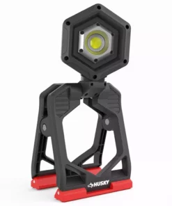 Husky 1500-Lumens Rechargeable Clamp LED Work Light