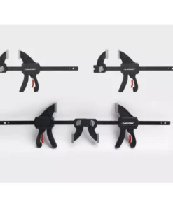 Husky Trigger Clamp Set (6-Piece) -Deals Hand Tools Zone Store husky clamp sets 90644 a0 1000