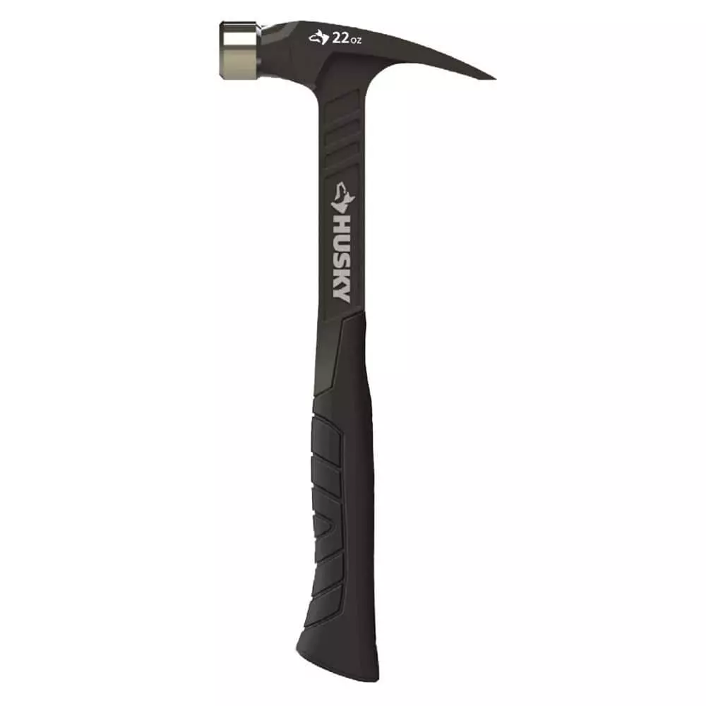 Husky 22 oz. Milled Steel Framing Hammer 3 Husky 22 oz. Milled Steel Framing Hammer