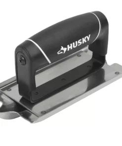 Husky 6 in. x 3 in. Stainless Steel Hand Groover -Deals Hand Tools Zone Store husky concrete groovers 57503 e1 1000