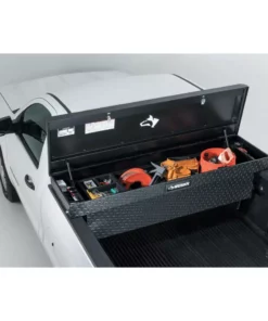 Husky 71.36 in. Matte Black Aluminum Full Size Crossbed Truck Tool Box -Deals Hand Tools Zone Store husky crossover truck tool boxes 102100 53 01 fa 1000