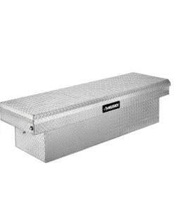Husky 71.36 in. Diamond Plate Aluminum Full Size Crossbed Truck Tool Box