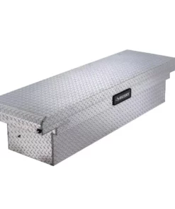Husky 71.36 in. Diamond Plate Aluminum Full Size Crossbed Truck Tool Box