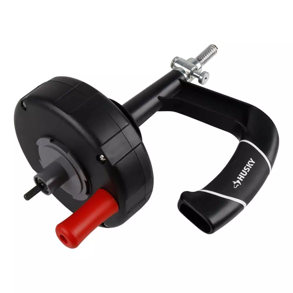 Husky 1/4 in. x 25 ft. Power Drum Auger 8 Husky 1/4 in. x 25 ft. Power Drum Auger - Image 6