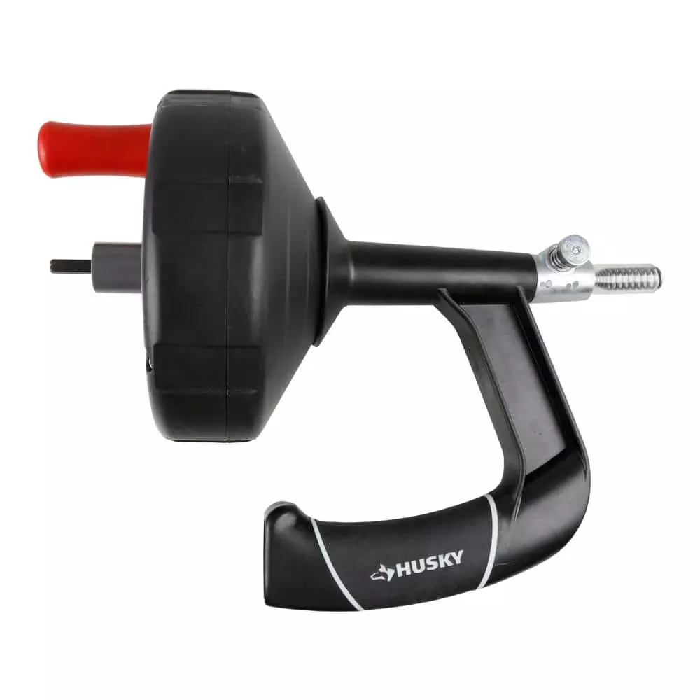 Husky 1/4 in. x 25 ft. Power Drum Auger 10 Husky 1/4 in. x 25 ft. Power Drum Auger - Image 8