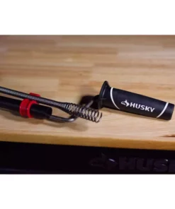 Husky 3 ft. Toilet Auger -Deals Hand Tools Zone Store husky drain snakes 82 972 111 1f 1000