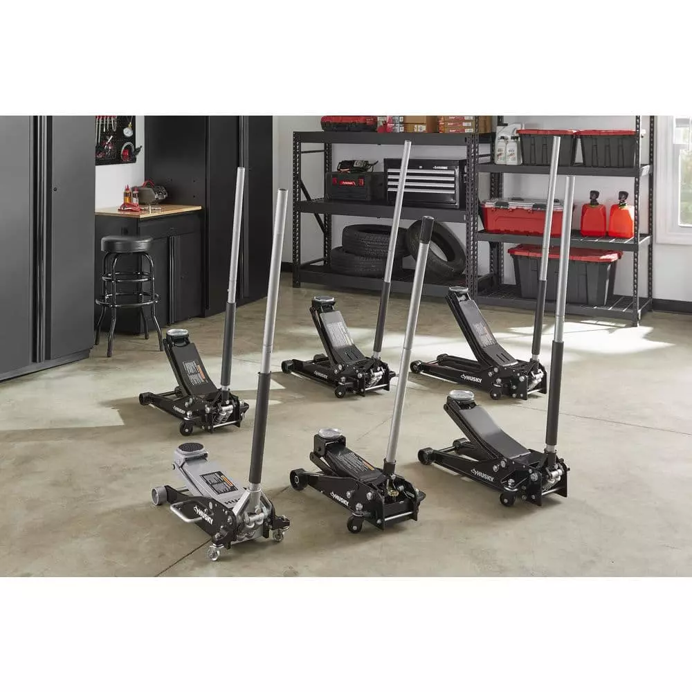 Husky 3-Ton Low Profile Floor Jack with Quick Lift 12 Husky 3-Ton Low Profile Floor Jack with Quick Lift - Image 11