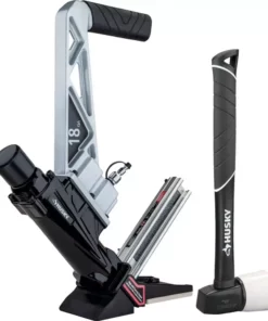 Husky Pneumatic 18-Gauge 1-3/4 in. L-Cleat Flooring Nailer