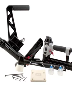Husky Pneumatic 3-in-1 Flooring Nailer and Brad Nailer Combo Kit (2-Piece) -Deals Hand Tools Zone Store husky floor nailers hduflbr50 66 1000