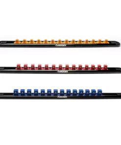 Husky Magnetic Rail Socket Holder Set (3-Piece)