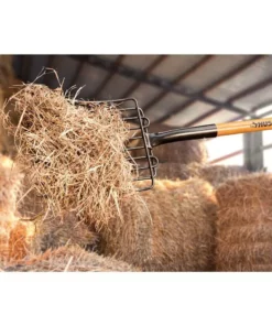 Husky 47 in. Wood Handle 10-Tines Welded Bedding Garden Fork -Deals Hand Tools Zone Store husky garden forks 77144 950 44 1000