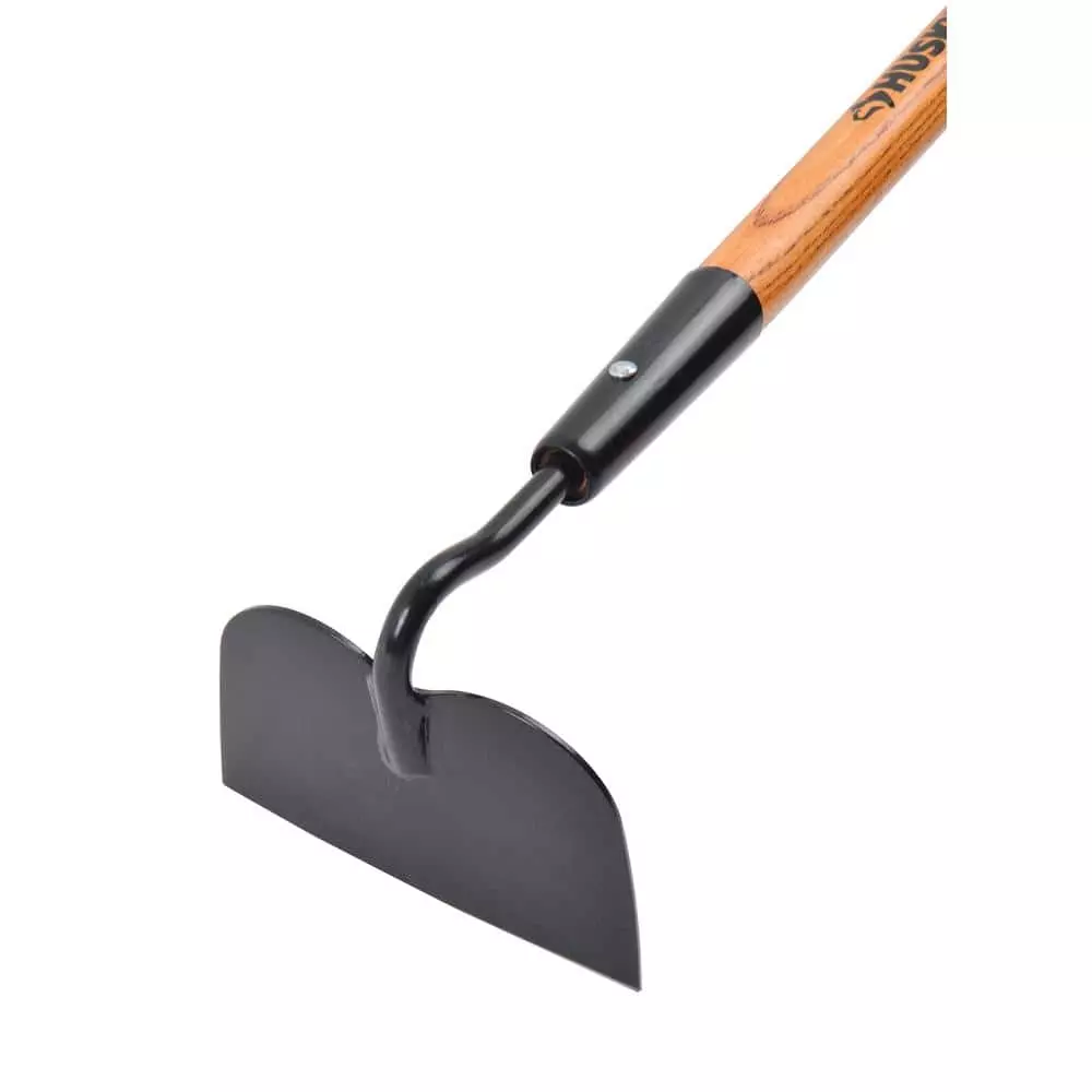 Husky 51 in. L Wood Handle 6.25 in. Garden Hoe with Grip 4 Husky 51 in. L Wood Handle 6.25 in. Garden Hoe with Grip - Image 2