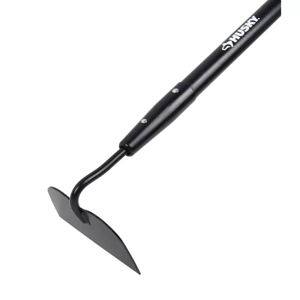 Husky 51 in. L Fiberglass Handle 6.25 in. Garden Hoe with Grip 4 Husky 51 in. L Fiberglass Handle 6.25 in. Garden Hoe with Grip - Image 2