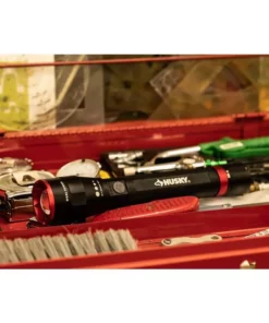 Husky 1500 Lumens Dual-Power Focusing LED Rechargeable Flashlight 3 Modes with USB Port and Rechargeable Battery -Deals Hand Tools Zone Store husky handheld flashlights hsky1500dpfl 31 1000