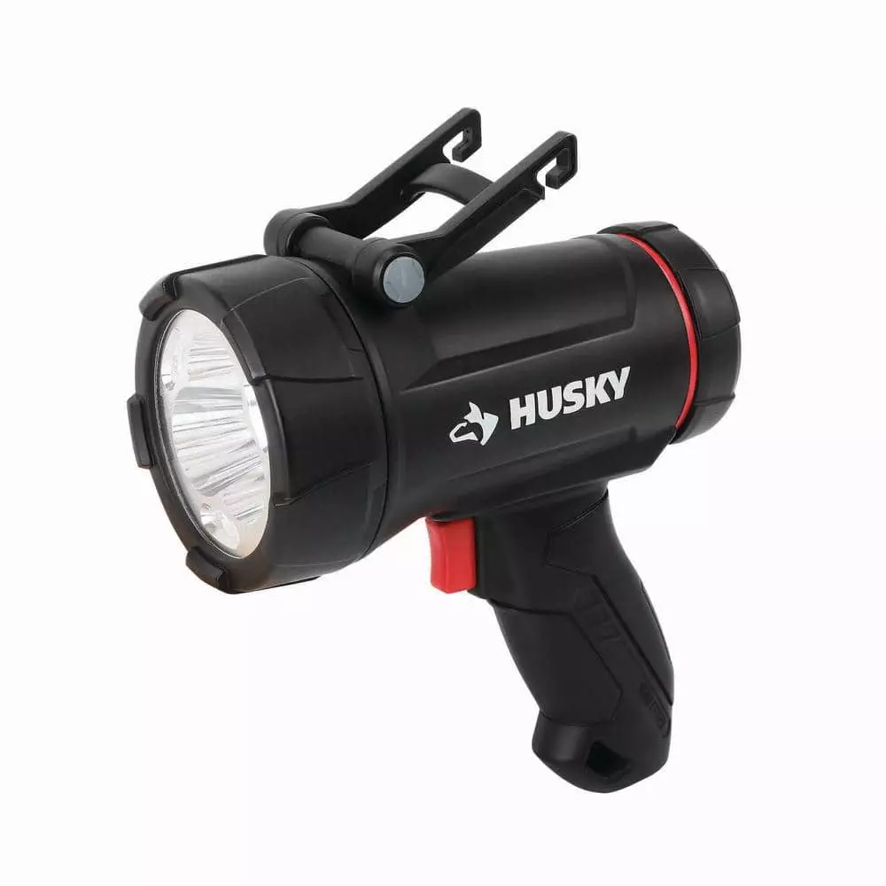 Husky 1500 Lumens Dual Power Rechargeable Handheld Spotlight 3 Husky 1500 Lumens Dual Power Rechargeable Handheld Spotlight