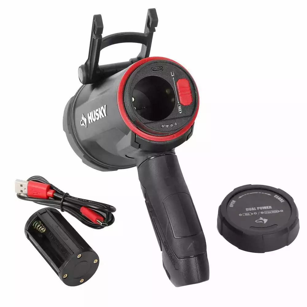 Husky 1500 Lumens Dual Power Rechargeable Handheld Spotlight 8 Husky 1500 Lumens Dual Power Rechargeable Handheld Spotlight - Image 6