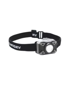 Husky 500-Lumens Dual Beam LED Headlamp 5 modes Impact and Water Resistant with Batteries