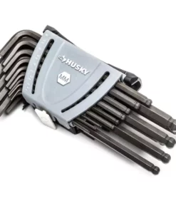 Husky SAE/Metric Ball End Hex Key Set (26-Piece) -Deals Hand Tools Zone Store husky hex key sets hbehksm26pc 44 1000