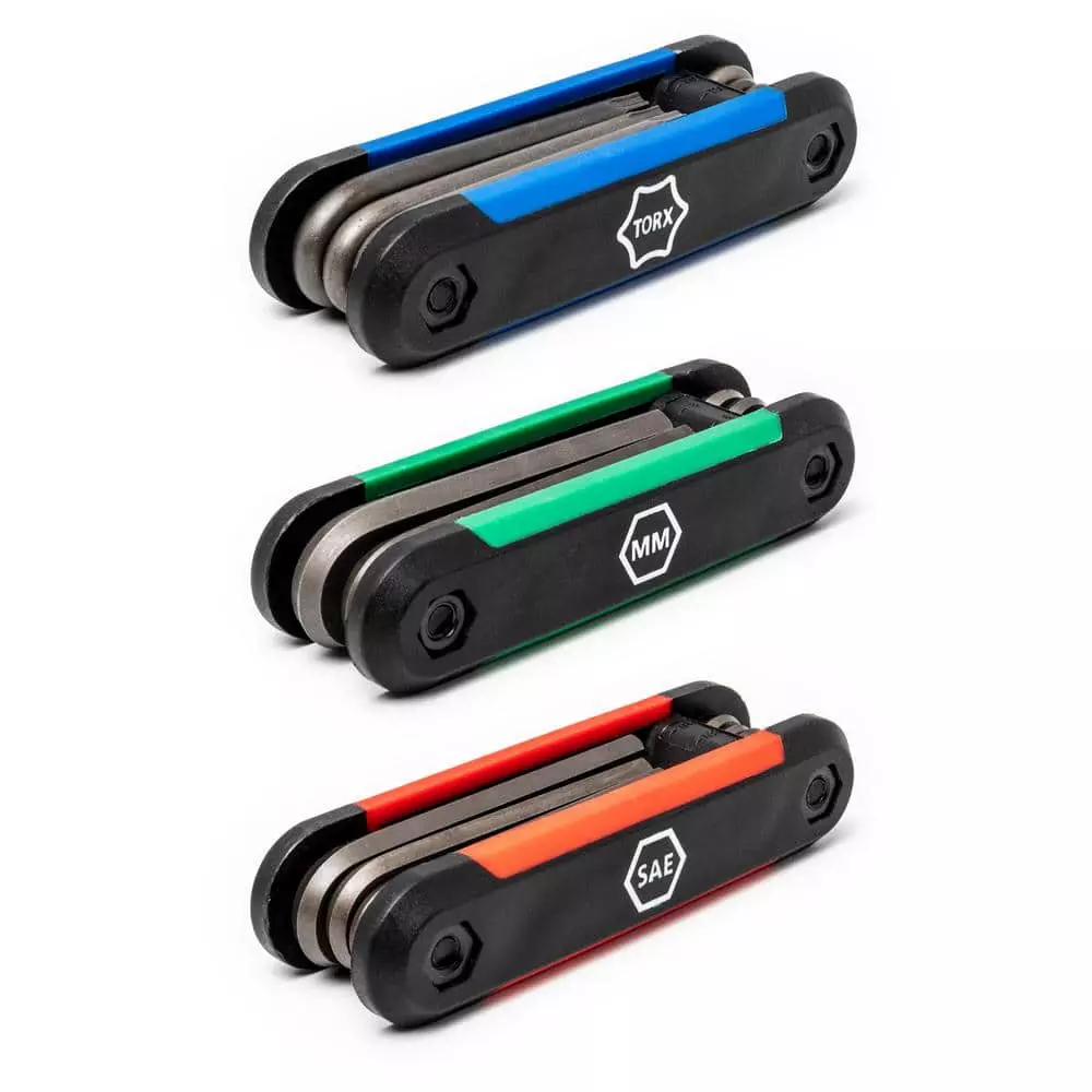 Husky SAE/Metric Folding Hex Key Set With Bonus Torx Set (3-Piece) 8 Husky SAE/Metric Folding Hex Key Set With Bonus Torx Set (3-Piece) - Image 6