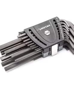 Husky SAE/Metric Long Arm Hex Key Set (26-Piece) 11 Husky SAE/Metric Long Arm Hex Key Set (26-Piece) -Deals Hand Tools Zone Store husky hex key sets hlahksm26pc a0 1000