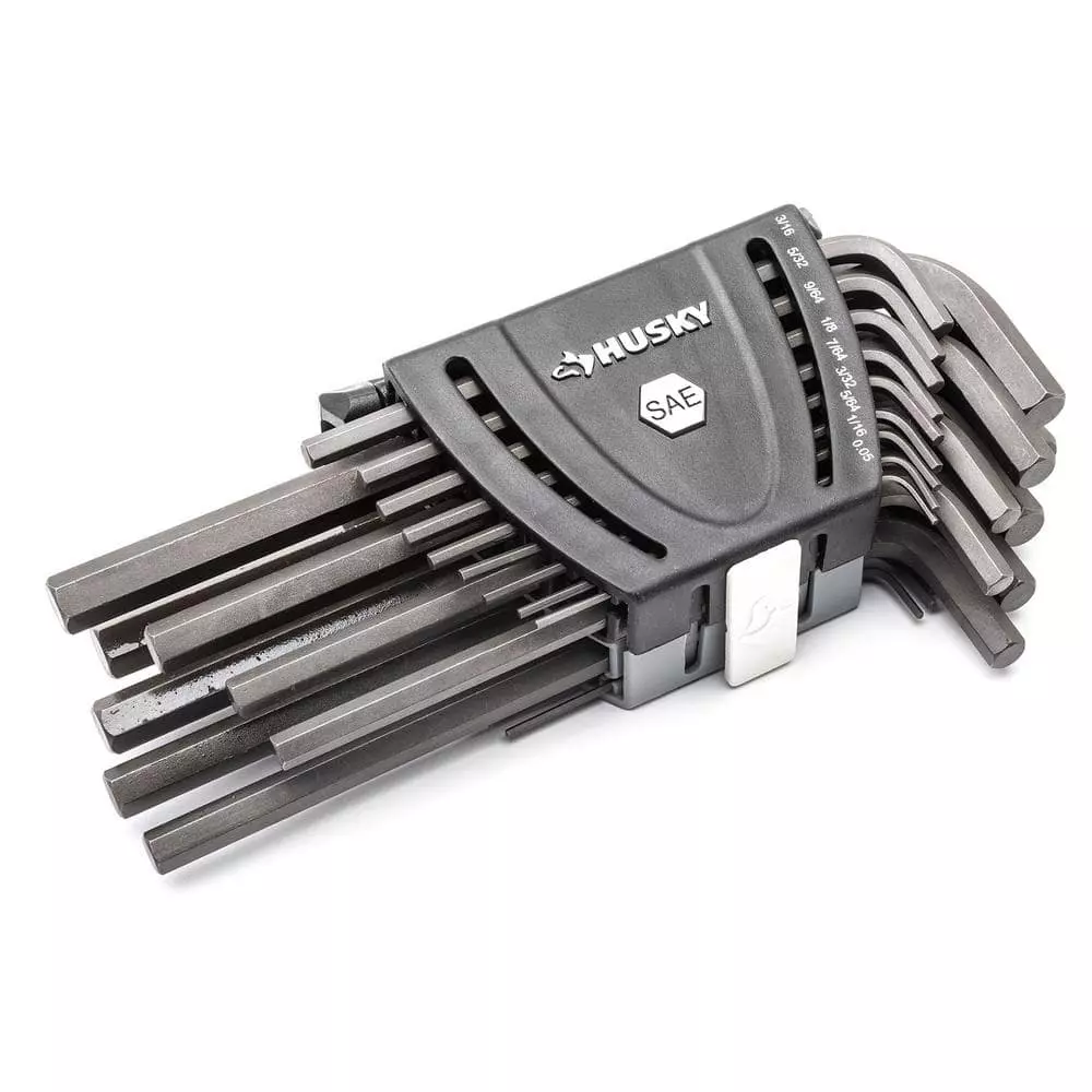 Husky SAE/Metric Long Arm Hex Key Set (26-Piece) 6 Husky SAE/Metric Long Arm Hex Key Set (26-Piece) - Image 4