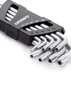 Husky Long Arm Tamperproof Torx Magnetic Key Set (9-Piece) -Deals Hand Tools Zone Store husky hex key sets hlamtxk9pc 06 44 1000