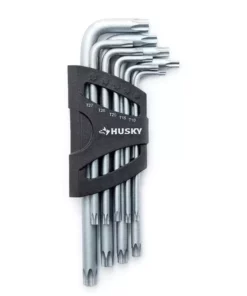 Husky Long Arm Tamperproof Torx Magnetic Key Set (9-Piece)