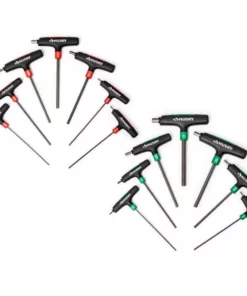 Husky 14-Piece T-Handle SAE & MM Hex Key Set
