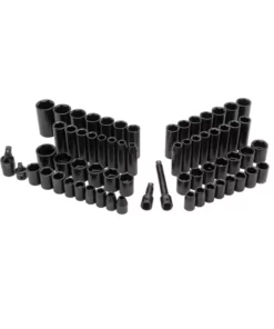 Husky 1/2 in. Drive SAE/Metric Impact Socket Set (64-Piece) -Deals Hand Tools Zone Store husky impact socket sets h64imps 40 1000