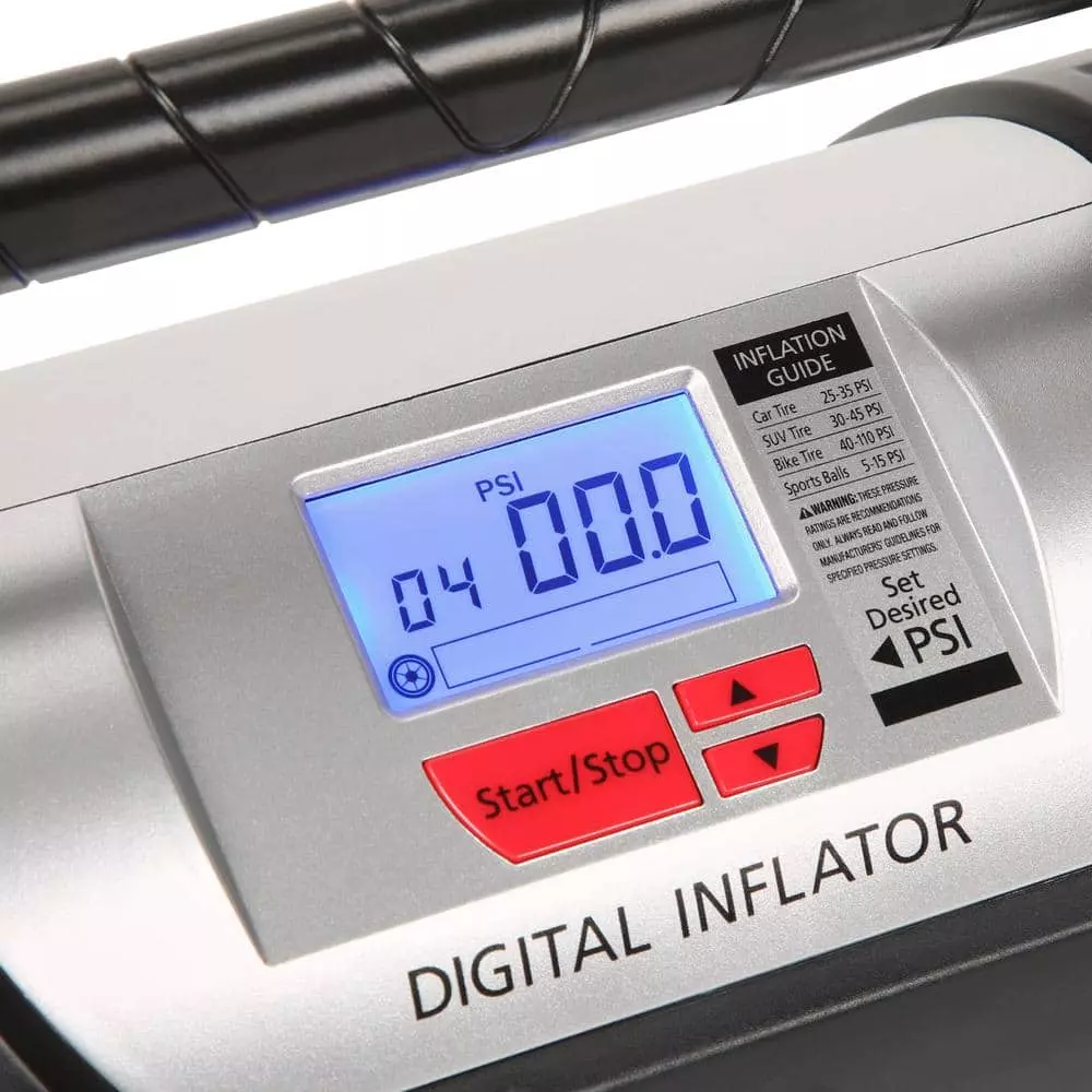 Husky 12/120 Volt Auto and Home Inflator 6 Husky 12/120 Volt Auto and Home Inflator - Image 4