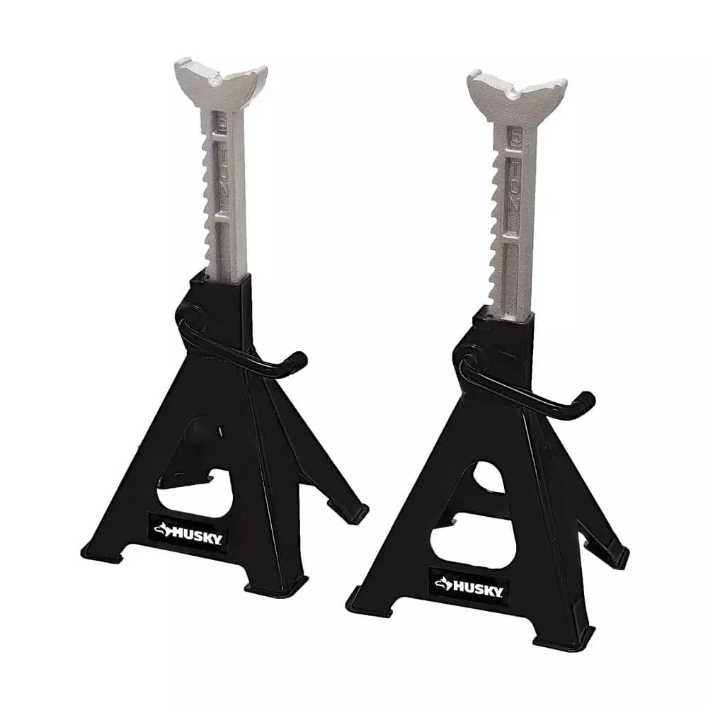 Husky 6-Ton Extended Reach Heavy-Duty Steel Jack Stands 8 Husky 6-Ton Extended Reach Heavy-Duty Steel Jack Stands - Image 6