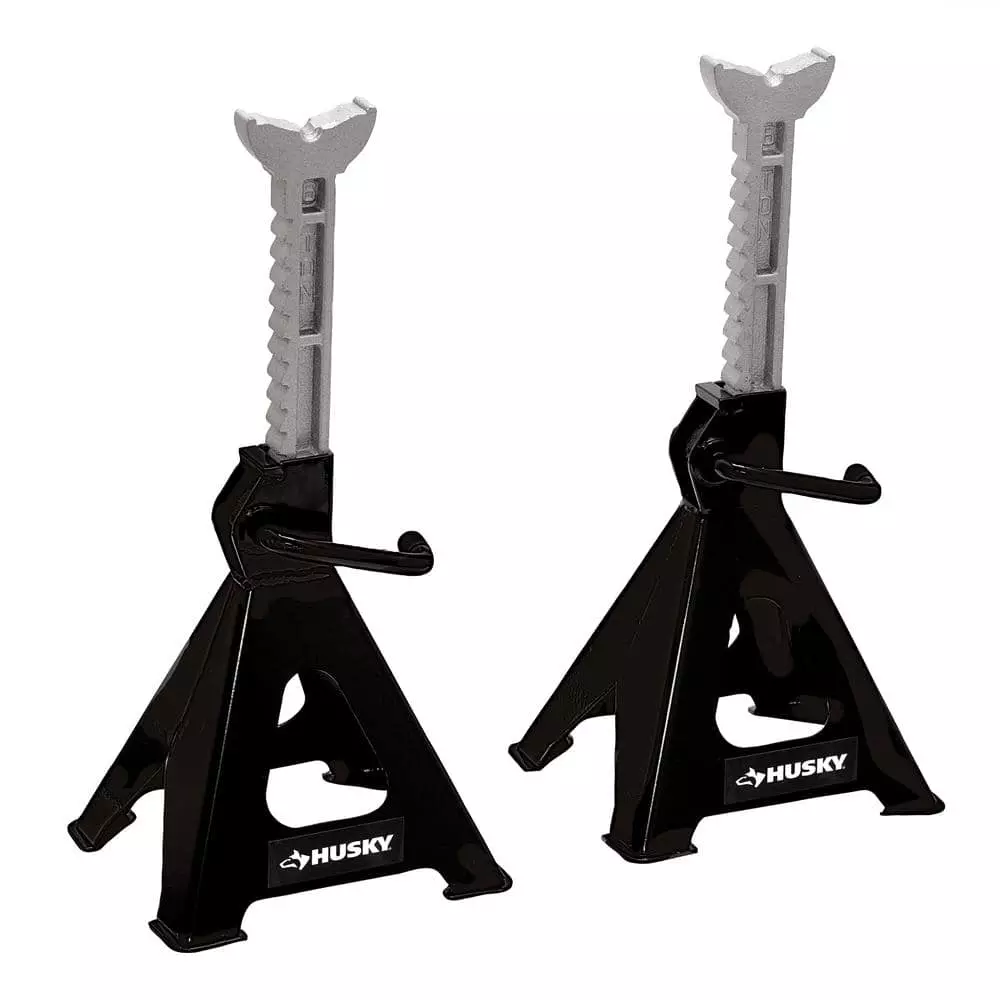 Husky 6-Ton Extended Reach Heavy-Duty Steel Jack Stands 7 Husky 6-Ton Extended Reach Heavy-Duty Steel Jack Stands - Image 5